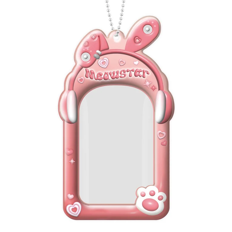Meowster Photocard Holder Keyring