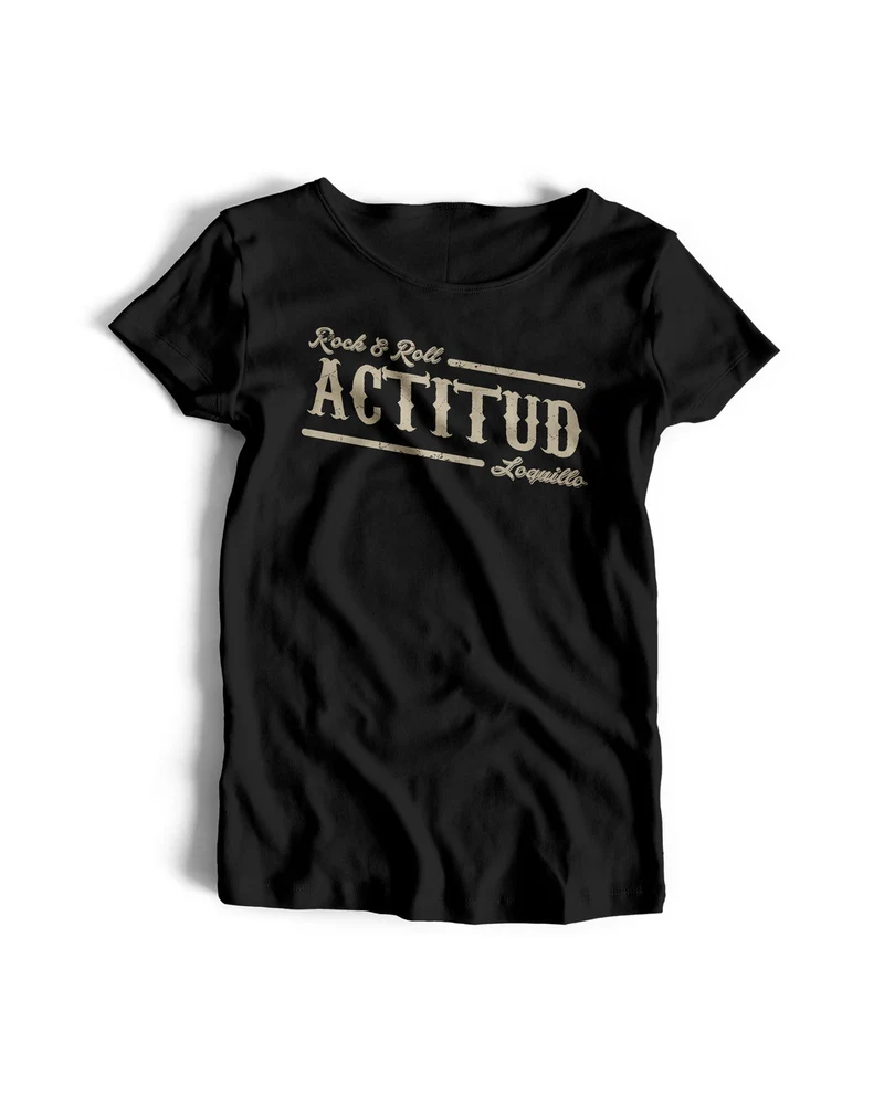 Loquillo - Camiseta "Rock & Roll Actitud II"