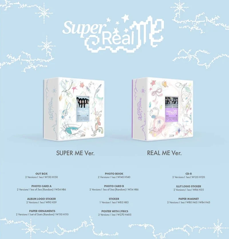 ILLIT - SUPER REAL ME (1ST MINI ALBUM)