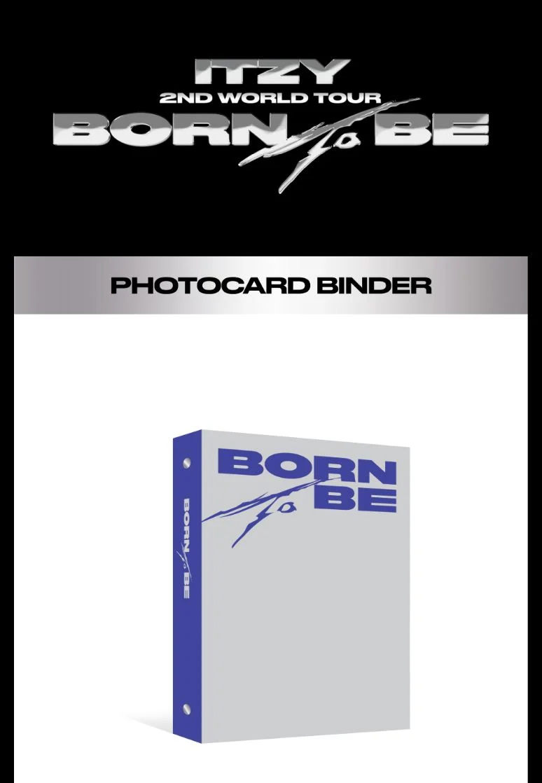 ITZY - PHOTOCARD BINDER (BORN TO BE)