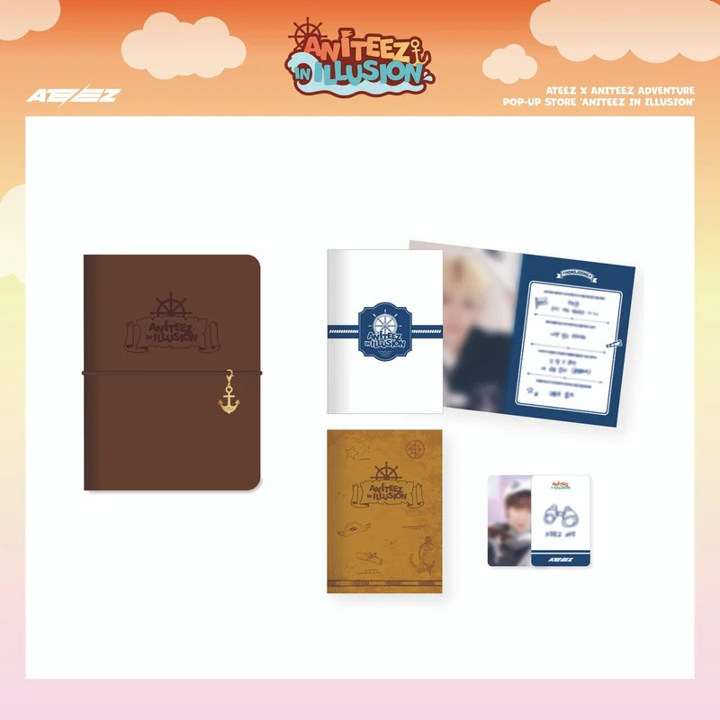 ATEEZ - 'ANITEEZ IN ILLUSION' ADVENTURE LOG PHOTO NOTE
