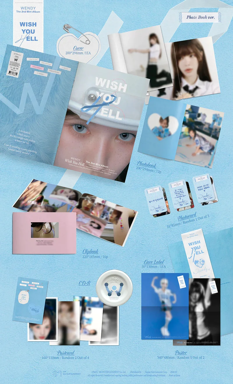 WENDY - WISH YOU HELL (THE 2ND MINI ALBUM)