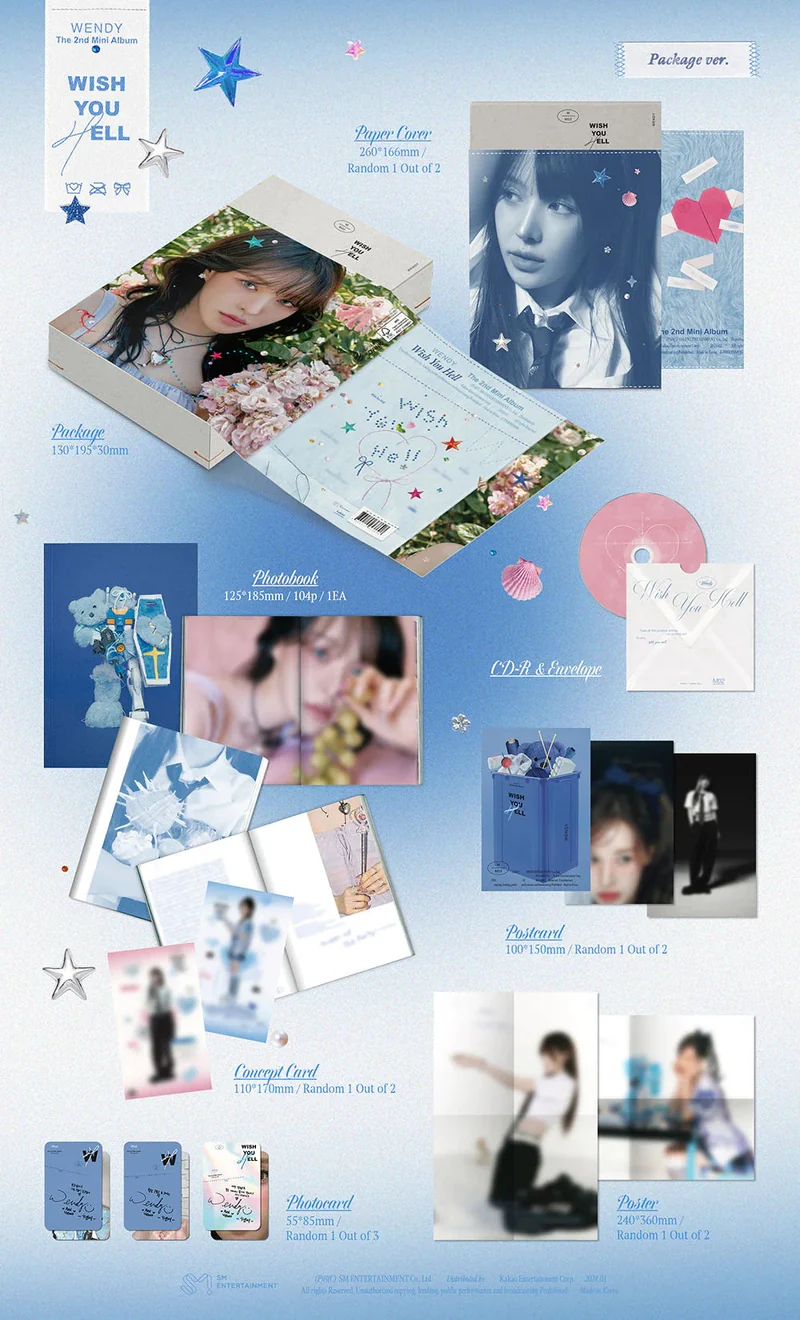 WENDY - WISH YOU HELL (THE 2ND MINI ALBUM)