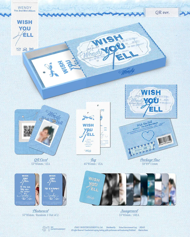 WENDY - WISH YOU HELL (THE 2ND MINI ALBUM)