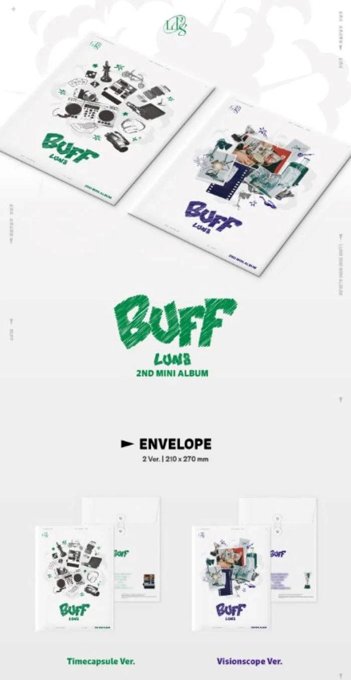 LUN8 - BUFF (2ND MINI ALBUM)