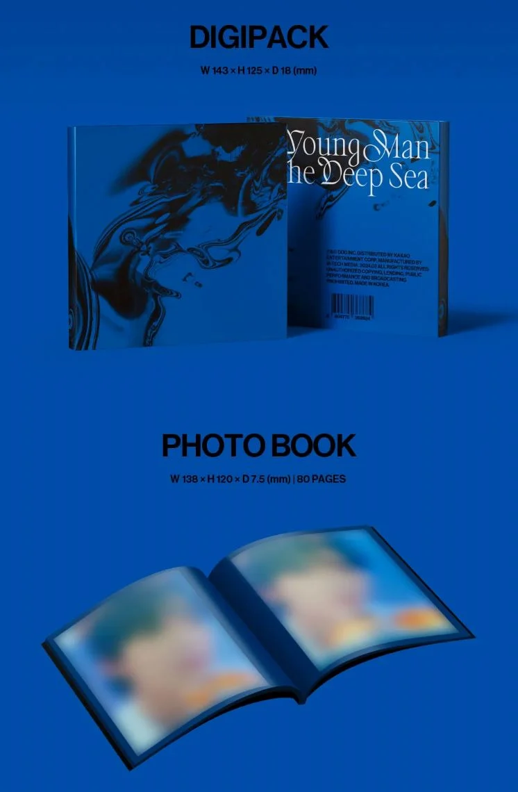 LIM HYUNSIK (BTOB) - THE YOUNG MAN AND THE DEEP SEA (2ND MINI ALBUM)