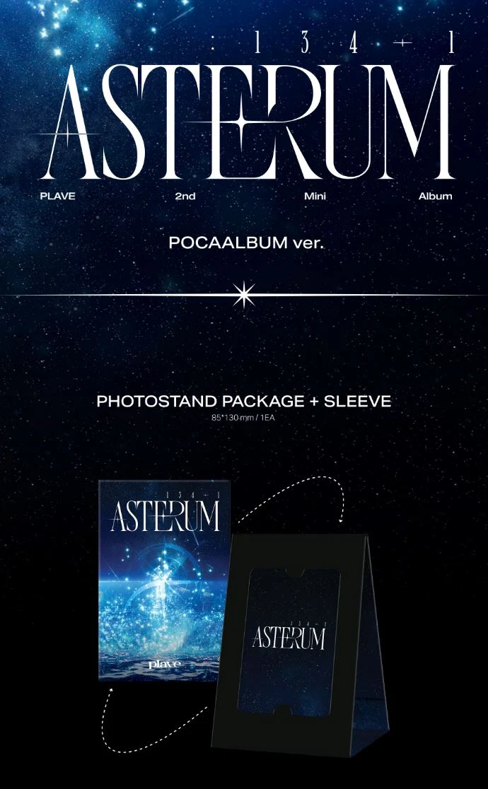 PLAVE - ASTERUM : 134-1 (2ND MINI ALBUM) POCA ALBUM VER.