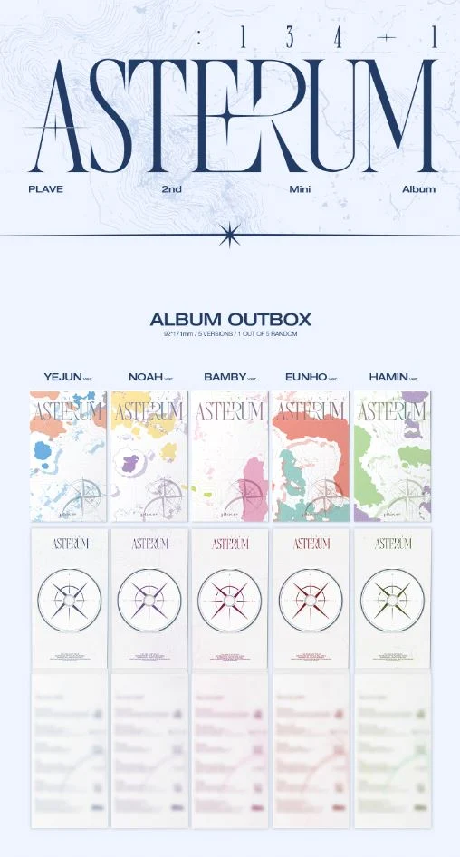 PLAVE - ASTERUM : 134-1 (2ND MINI ALBUM)