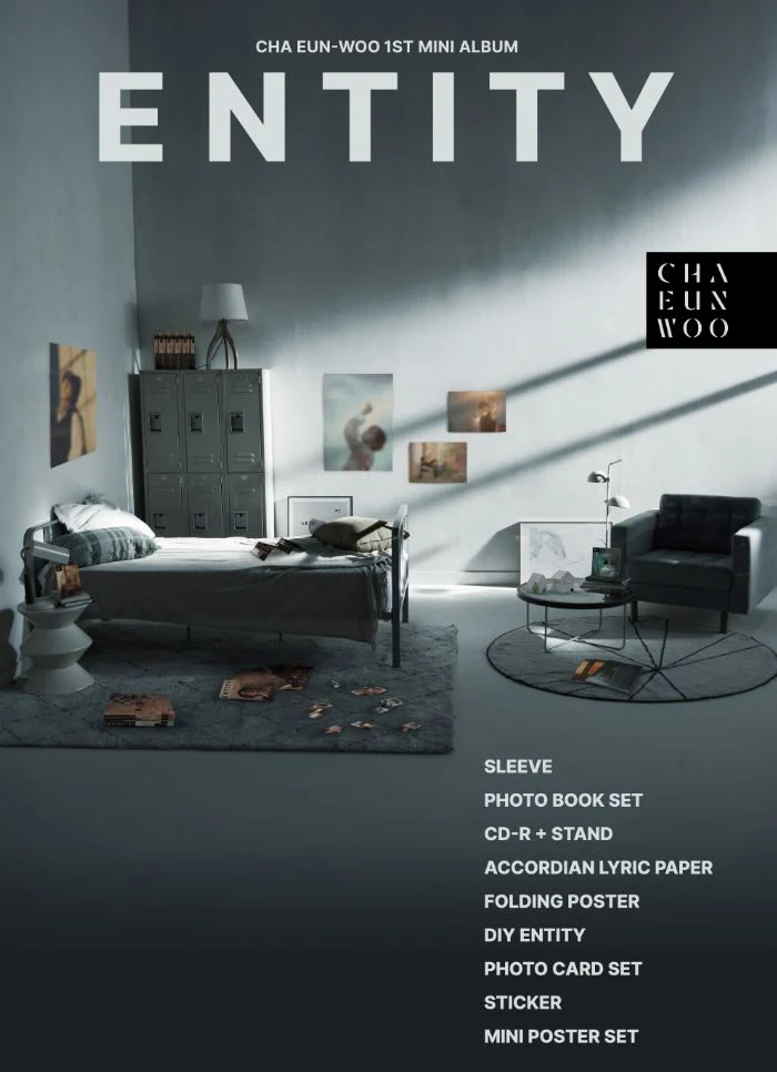 CHA EUN WOO (ASTRO) - ENTITY (1ST MINI ALBUM)