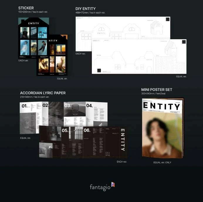 CHA EUN WOO (ASTRO) - ENTITY (1ST MINI ALBUM)