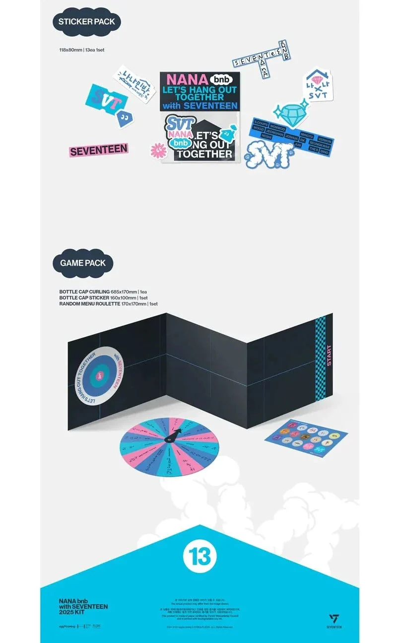 SEVENTEEN - NANA BNB WITH SEVENTEEN 2025 KIT