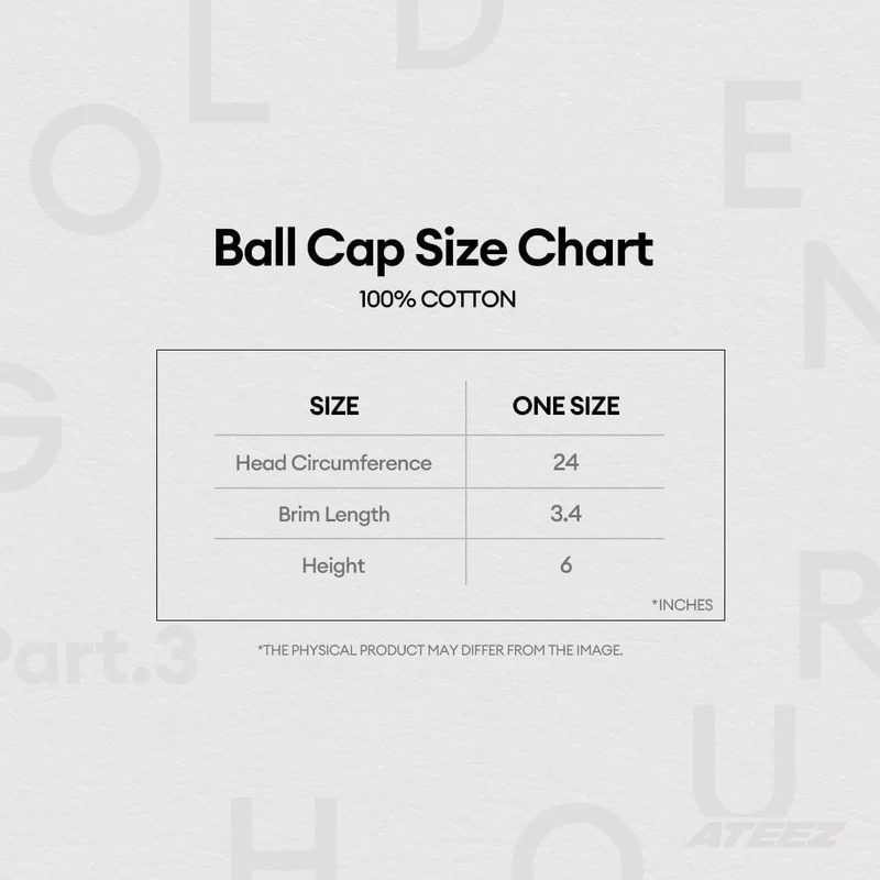 ATEEZ - BALL CAP & MESH SHORTS (GOLDEN HOUR : PART.3 MD)