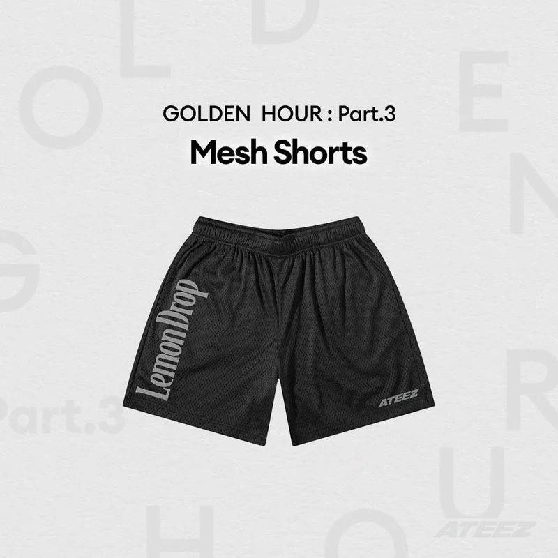 ATEEZ - BALL CAP & MESH SHORTS (GOLDEN HOUR : PART.3 MD)