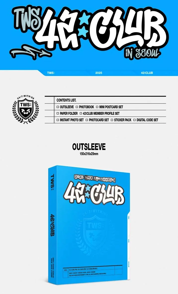 TWS - 42:CLUB : 1ST FANMEETING IN SEOUL + Weverse Gift