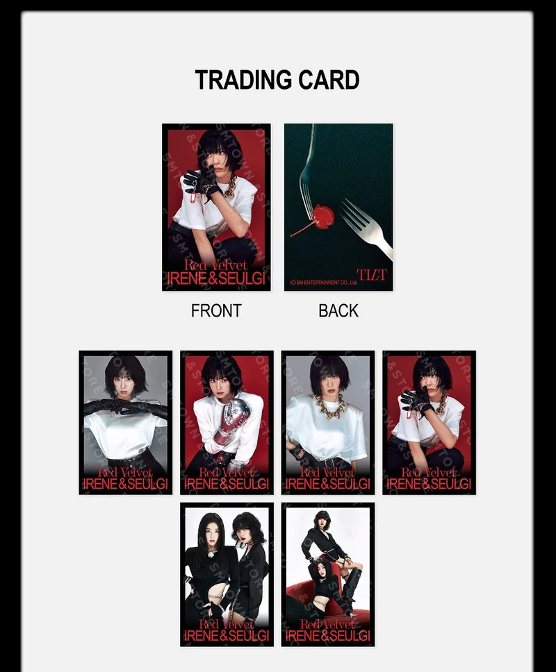 IRENE & SEULGI (RED VELVET) - RANDOM TRADING CARD (TILT)