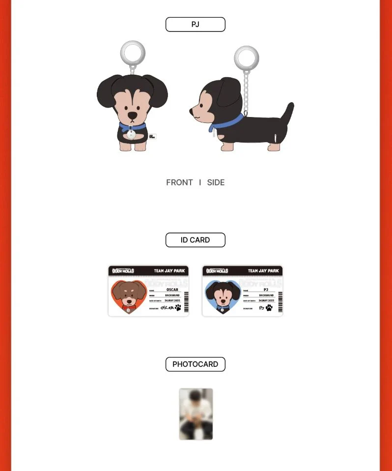 JAY PARK - 10CM DOLL (2025 WORLD TOUR 'SERENADES & BODY ROLLS IN SEOUL' OFFICIAL MD)