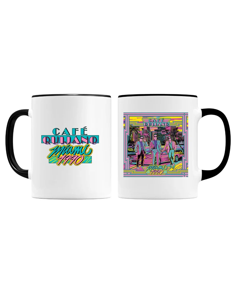 Café Quijano - Taza "Miami 1990"