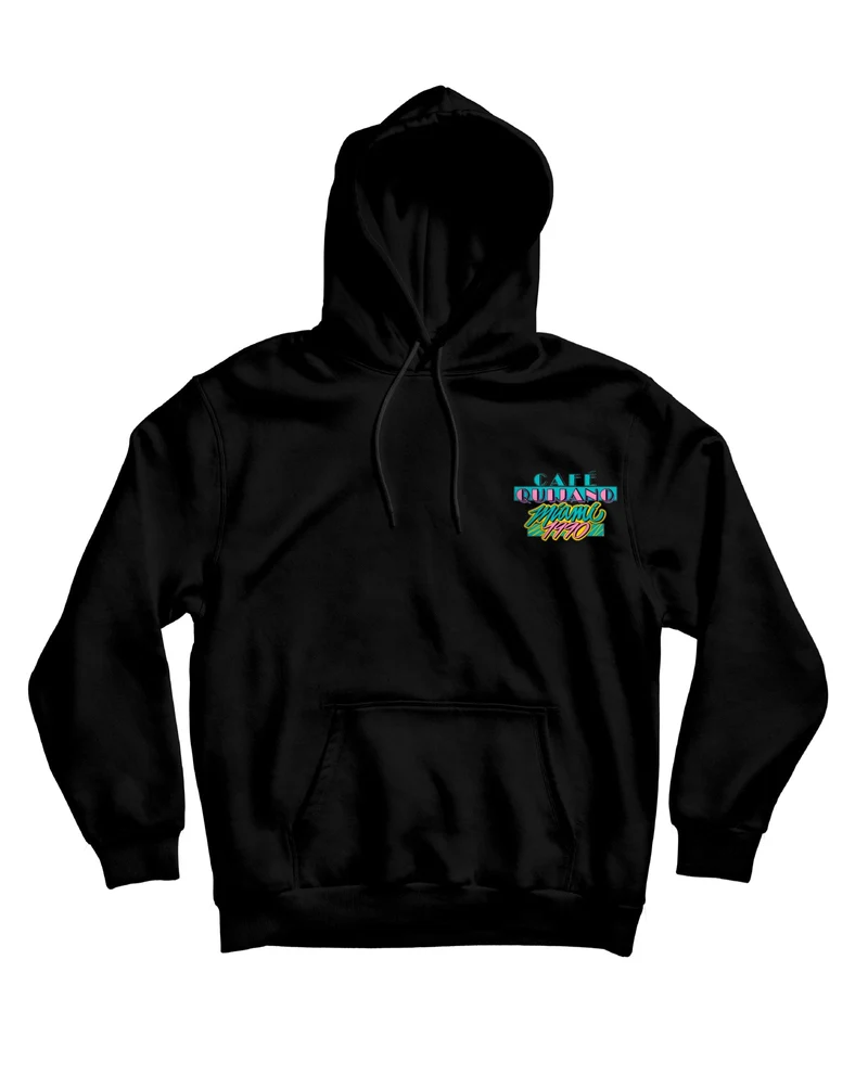 Café Quijano - Sudadera Capucha "Miami 1990"