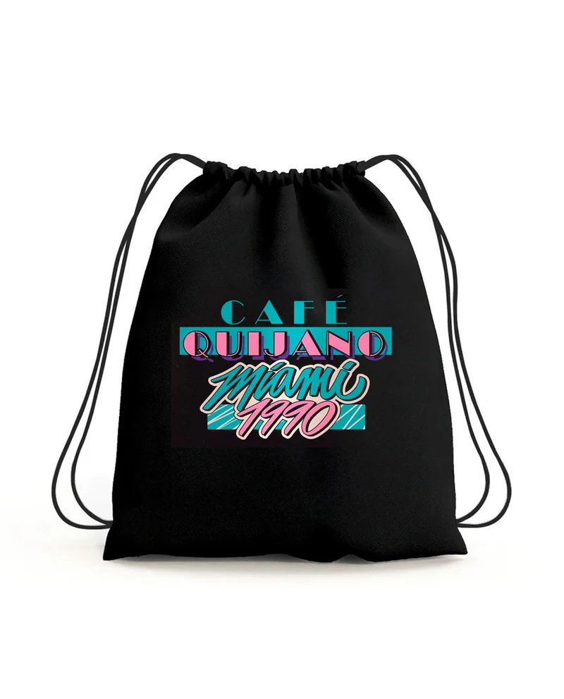 Café Quijano - Mochila de cuerdas "Miami 1990"