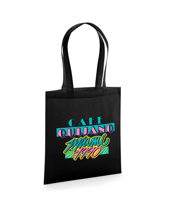 Café Quijano - Bolsa Tela "Miami 1990"