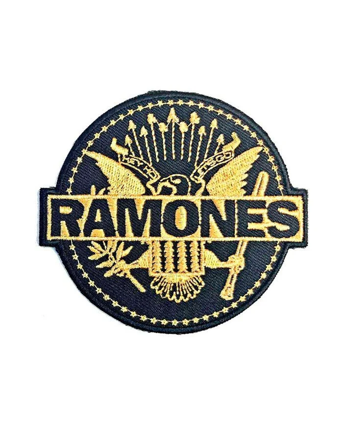 Ramones - Parche Bordado "Gold Seal"