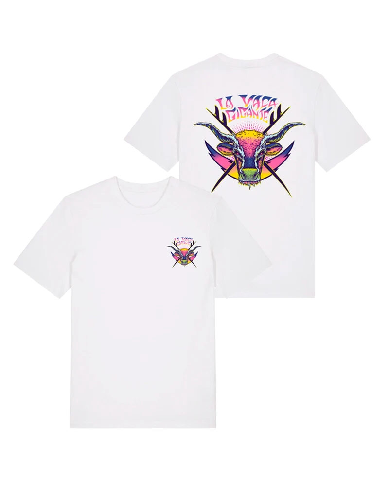La Vaca Gigante - Camiseta "Logo" Blanca