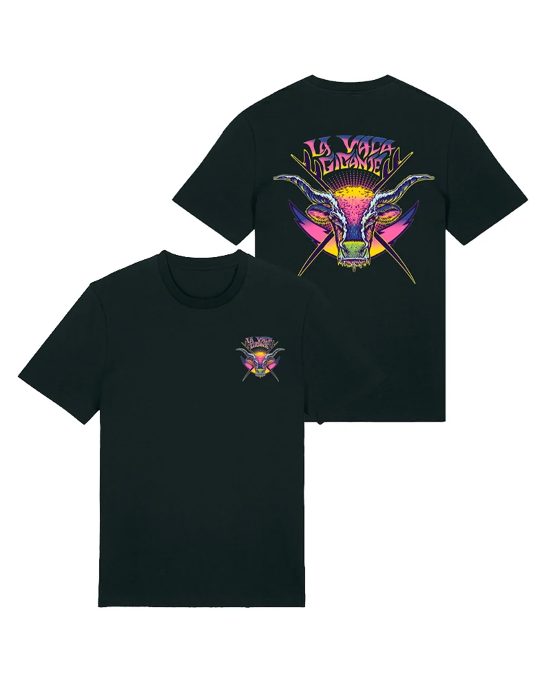 La Vaca Gigante - Camiseta Unisex "Logo" Negra