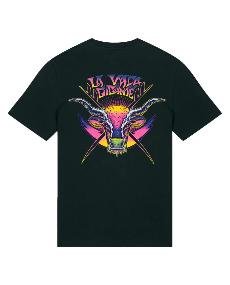 La Vaca Gigante - Camiseta Unisex "Logo" Negra