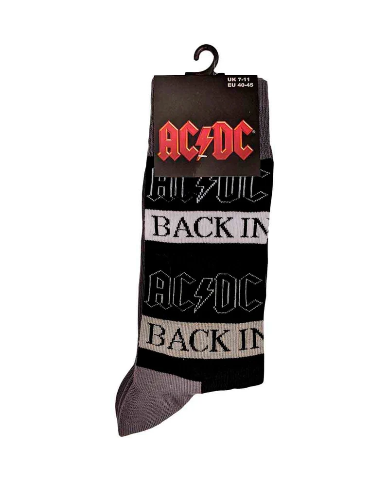 AC/DC - Calcetines "Back In Black"