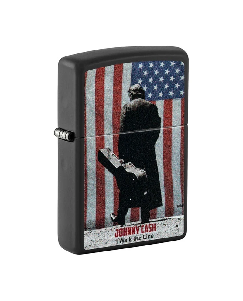 Zippo - Mechero Zippo® Johnny Cash "I walk the line"