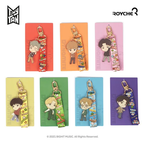 BTS TinyTAN Dynamite Acrylic Keyring