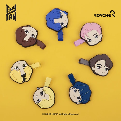 BTS TinyTAN BUTTER Hair Clip 2pcs