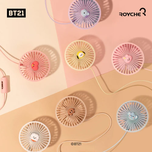 BT21 USB Car Ventilator Fan