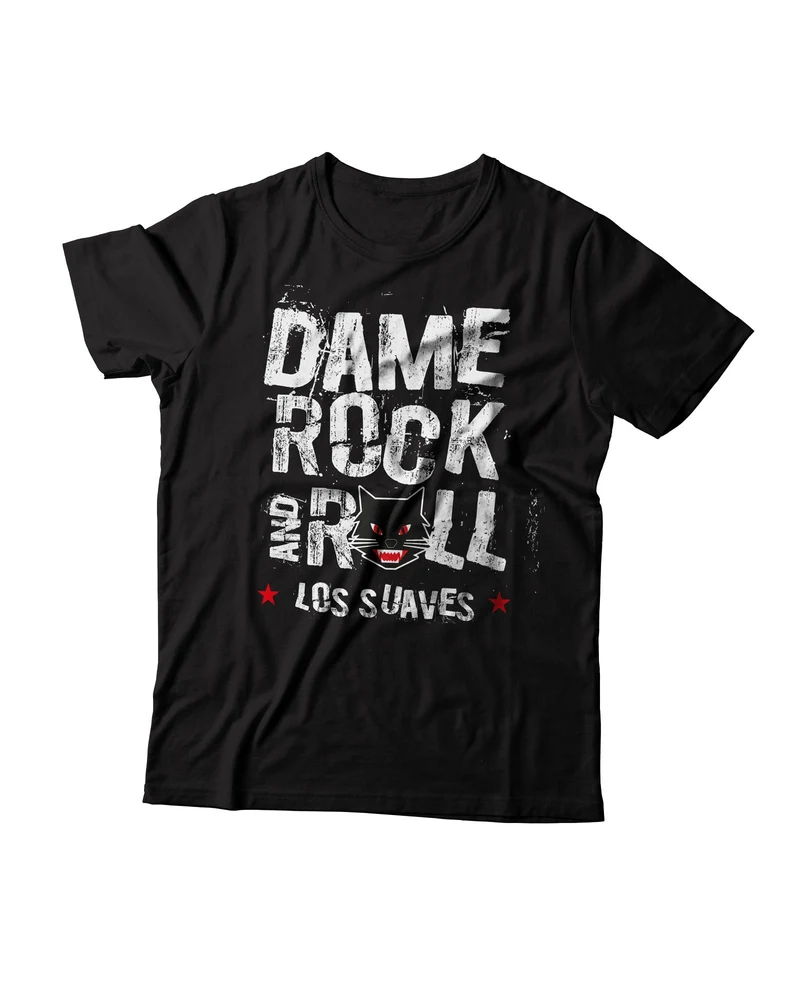 Los Suaves - Camiseta "Dame Más Rock And Roll"