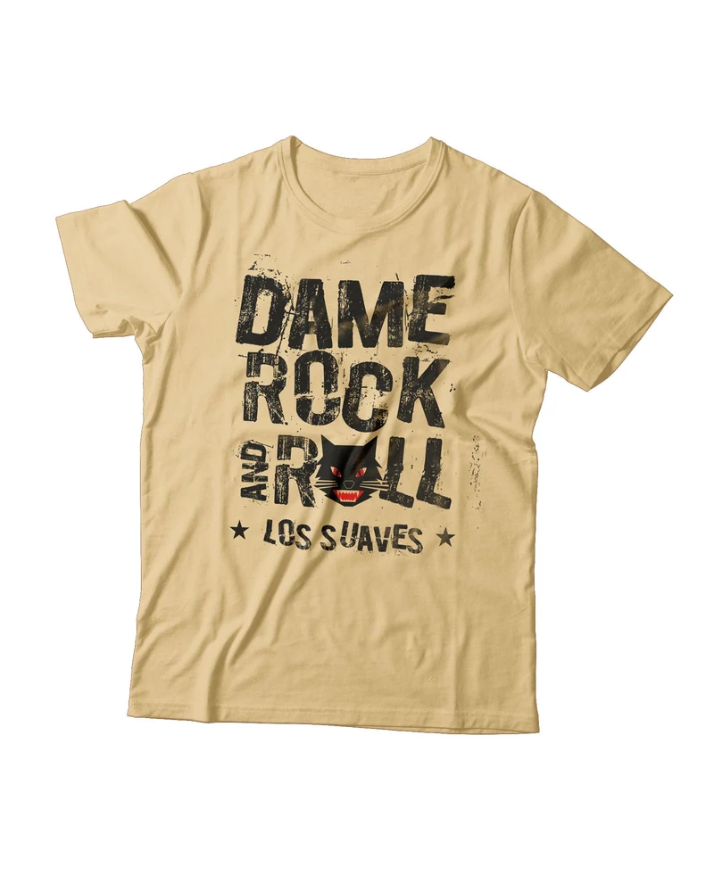Los Suaves - Camiseta "Dame Más Rock And Roll"
