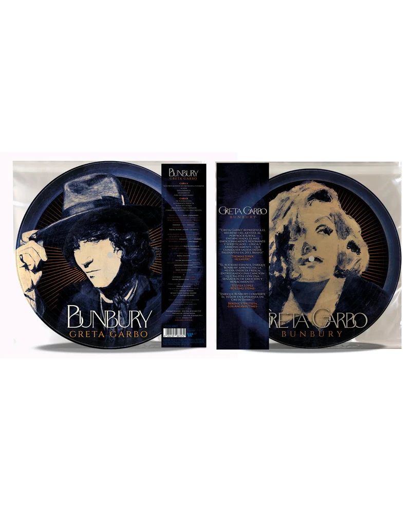 Bunbury - LP Vinilo Picture "Greta Garbo"