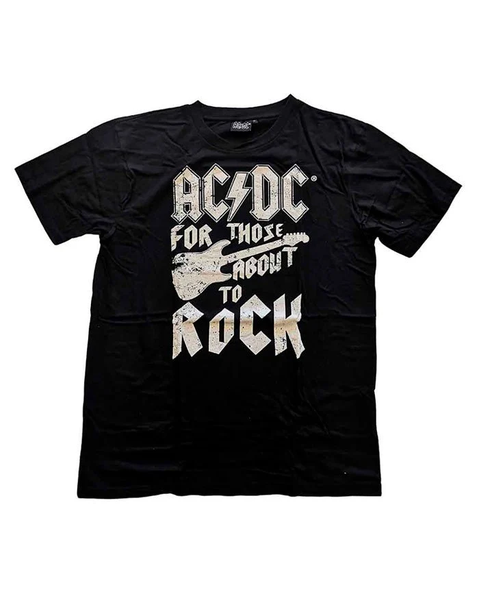 AC/DC - Pijama de Verano "FTATR Guitar" Unisex