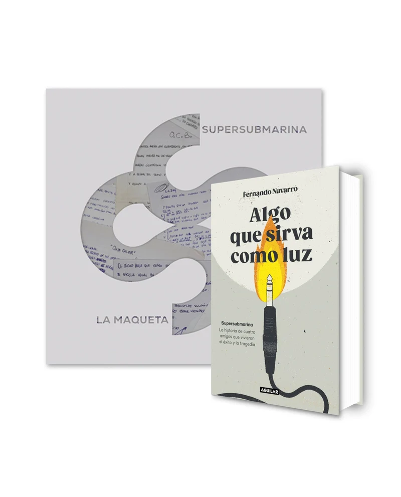 Supersubmarina - LP Vinilo "La Maqueta" + Libro "Algo que sirva como luz"