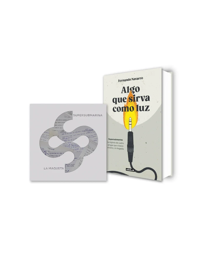 Supersubmarina - CD "La Maqueta" + Libro "Algo que sirva como luz"