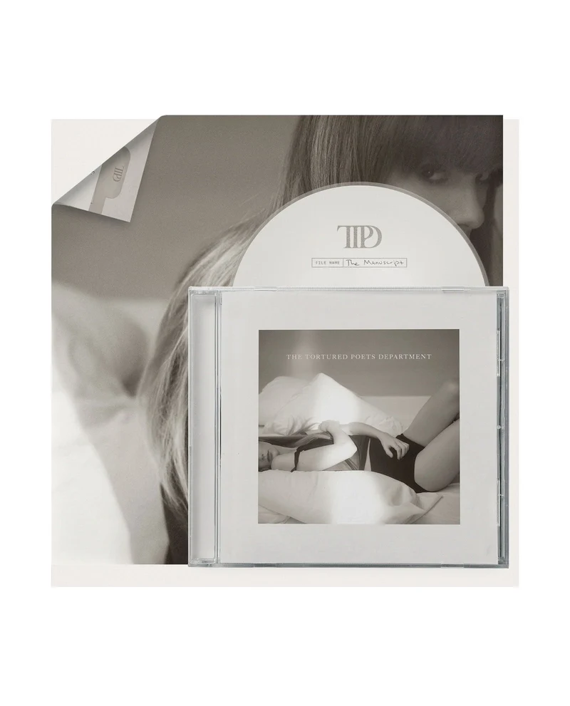 Taylor Swift - CD "THE TORTURED POETS DEPARTMENT" + Bonus track “The Manuscript"