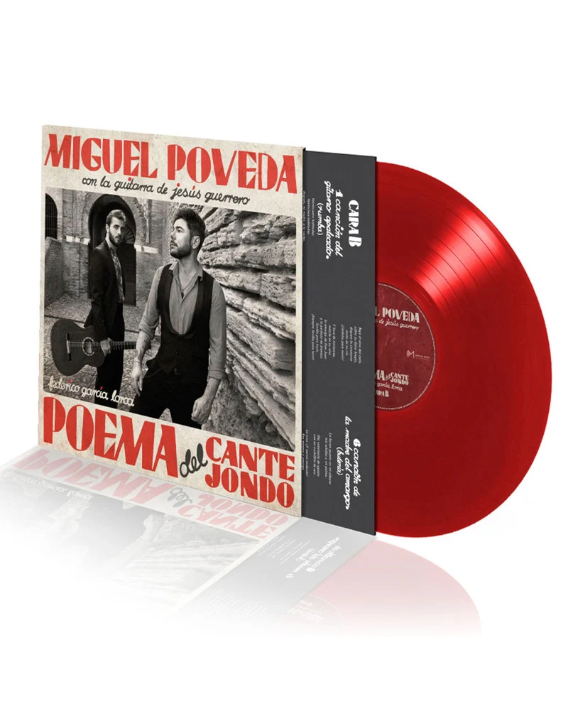 Miguel Poveda - LP Vinilo "Poema del Cante Jondo" (Guitarra de Jesús Guerrero)