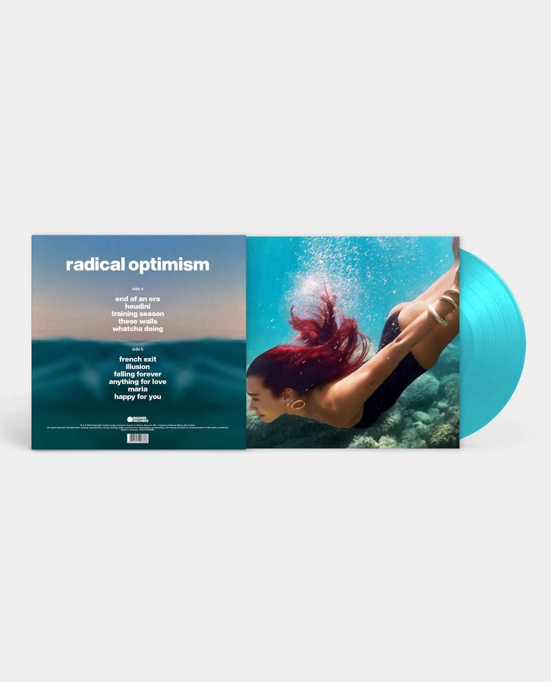 Dua Lipa - LP Vinilo Color Curaçao "Radical Optimism"