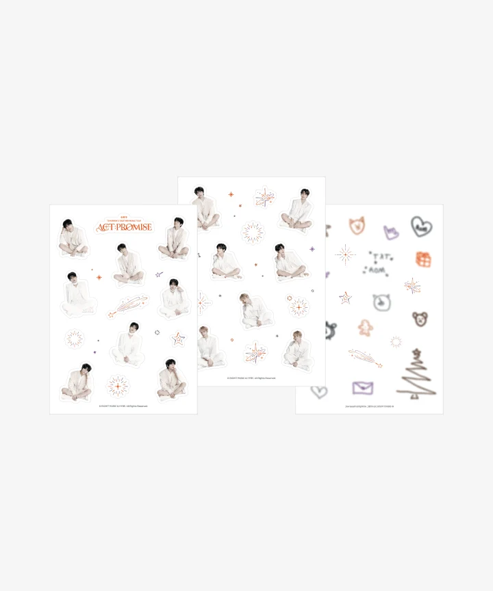 [TXT] World Tour : : Sticker & Tattoo Sticker Set