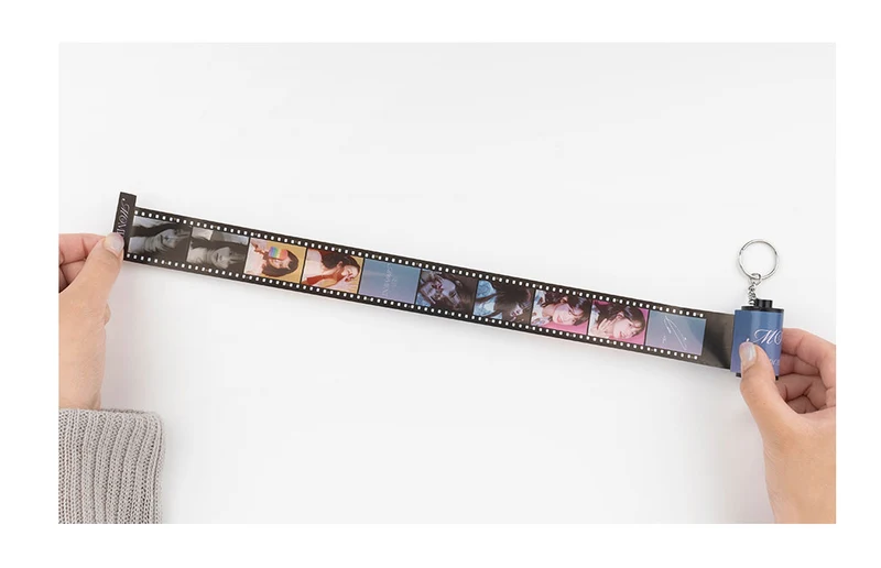[IU] Moment, : Photo Film Keyring