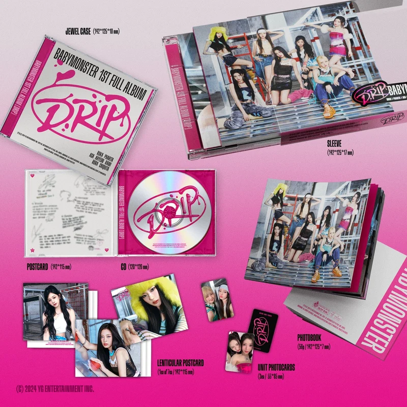 BABYMONSTER - DRIP (JEWEL CASE VER.)