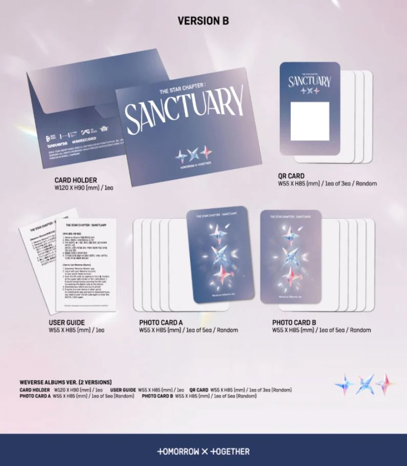 TXT - SANCTUARY (WEVERSE ALBUMS VER.)