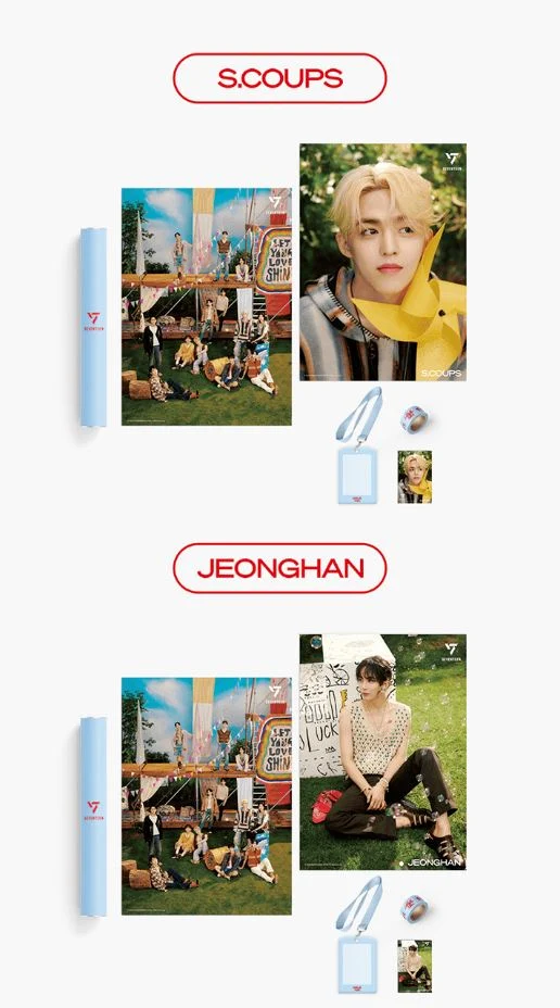SEVENTEEN - PORTRAIT POSTER PACKAGE (OFFICIAL MD)