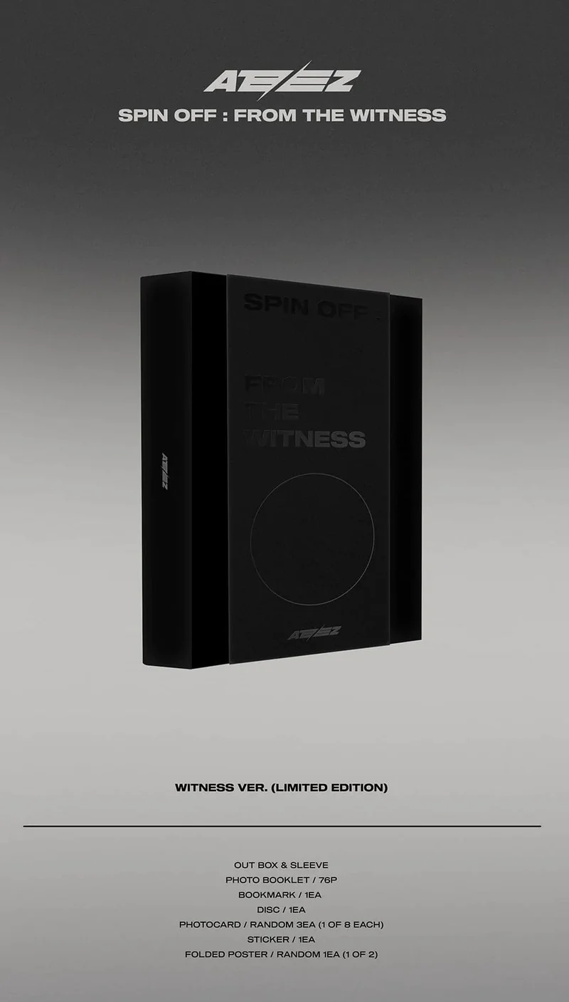 ATEEZ - SPIN OFF FROM THE WITNESS (Limited Edition) - SIGNED