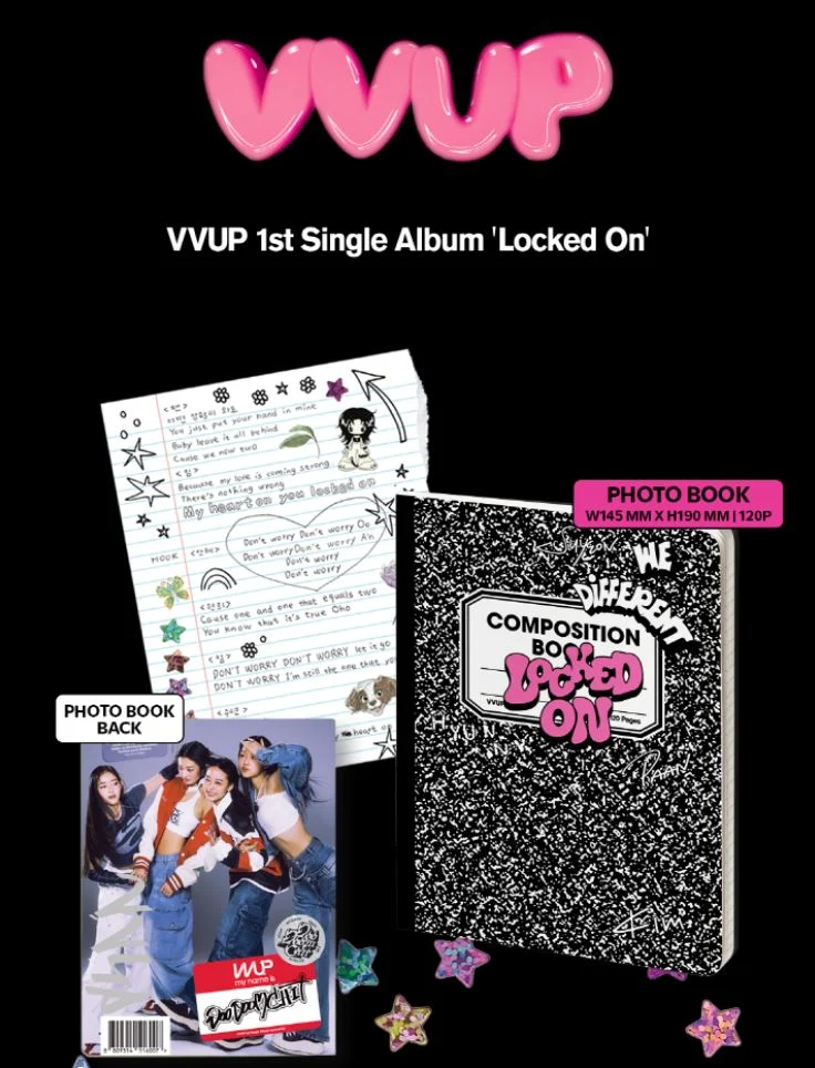 VVUP - LOCKED ON (1ST SINGLE ALBUM)