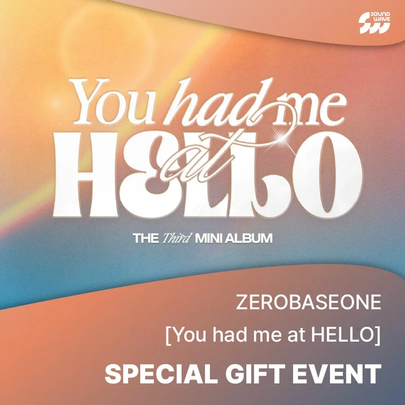 ZB1 - YOU HAD ME AT HELLO (THE 3RD MINI ALBUM)
